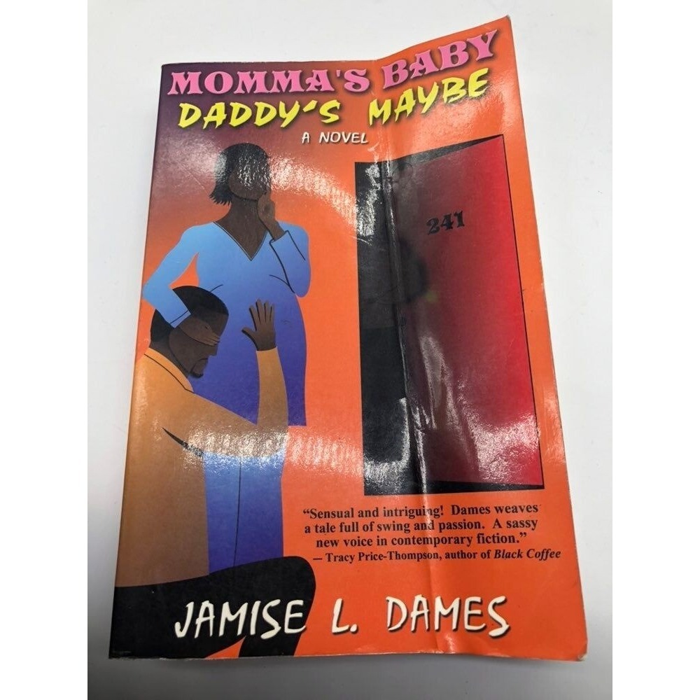 Momma's Baby, Daddy's Maybe A Novel Book by Jamise L. Dames 2003‎